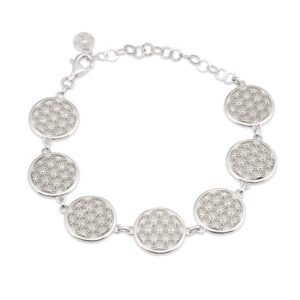 Pulsera Mujer Flor de la Vida